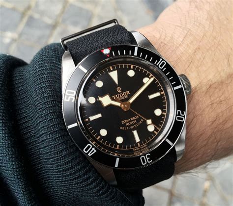 tudor black bay replica bracelet|tudor black bay watch price.